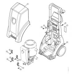 Genuine Stihl RE230 / F - Machine cover