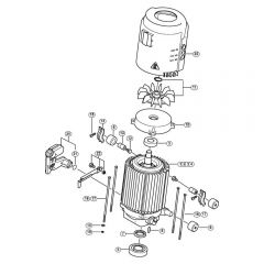 Genuine Stihl RE232 / A - Electric motor