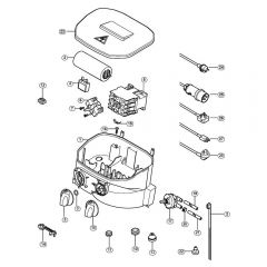 Genuine Stihl RE232 / B - Control box, Power cable