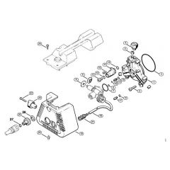 Genuine Stihl RE250 K / E - Pump cover