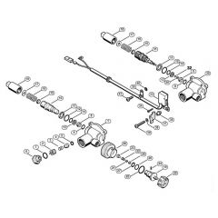 Genuine Stihl RE260 K / D - Regulation valve block