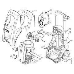 Genuine Stihl RE271 PLUS / G - Machine cover