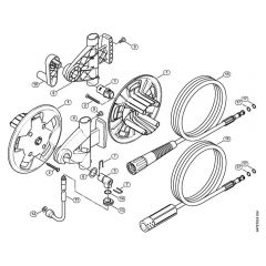 Genuine Stihl RE271 PLUS / H - Hose reel