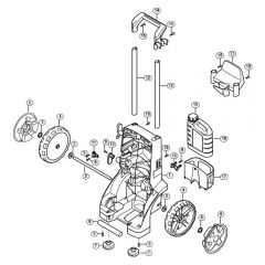 Genuine Stihl RE272 PLUS / J - Chassis