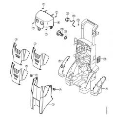 Genuine Stihl RE282 PLUS / K - Machine cover