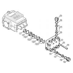 Genuine Stihl RE300 K / C - Valve block