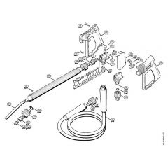 Genuine Stihl RE300 K / G - Spray gun, Spray lance/wand