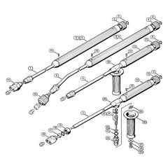 Genuine Stihl RE300 K / J - Spray lance/wand