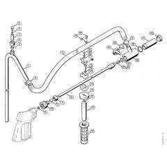 Genuine Stihl RE300 K / K - Wet sand jet-stream appliance