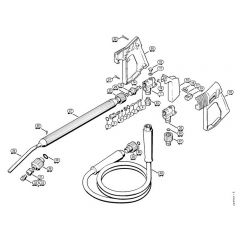 Genuine Stihl RE330 K / G - Spray gun, Spray lance/wand