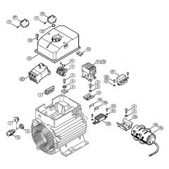 Genuine Stihl RE340 K / B - Switch housing