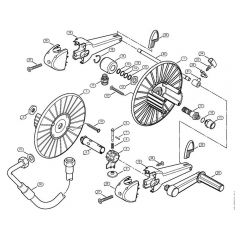 Genuine Stihl RE361 PLUS / K - Hose reel