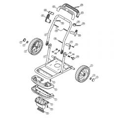 Genuine Stihl RE362 / F - Chassis