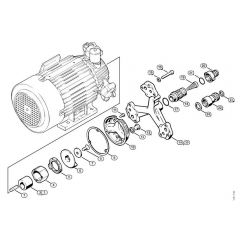 Genuine Stihl RE401 K / E - Pump housing