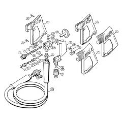 Genuine Stihl RE401 K / K - Spray gun