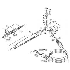 Genuine Stihl RE460 K / J - Spray gun, Spray lance/wand