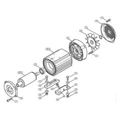 Genuine Stihl RE461 PLUS / A - Electric motor