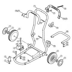 Genuine Stihl RE461 PLUS / H - Chassis