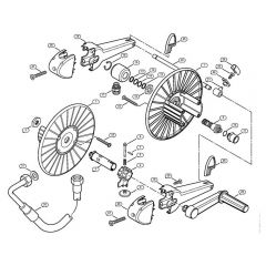 Genuine Stihl RE461 PLUS / K - Hose reel