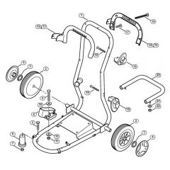 Genuine Stihl RE471 PLUS / H - Chassis