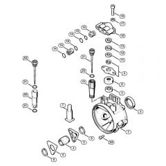 Genuine Stihl RE500 W / B - Pump housing