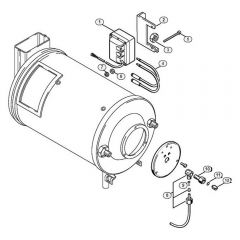 Genuine Stihl RE500 W / H - Burner X 22 947 639
