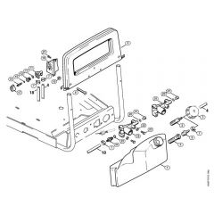 Genuine Stihl RE500 W / R - Container, Metering valve