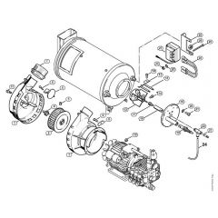 Genuine Stihl RE520 W / G - Burner