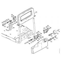 Genuine Stihl RE520 W / N - Container, Metering valve