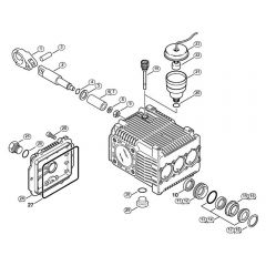 Genuine Stihl RE521 / D - Pump, piston