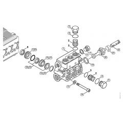 Genuine Stihl RE521 / E - Valve block