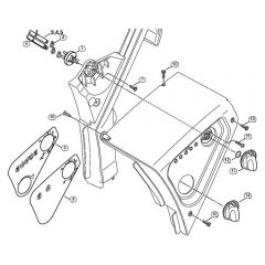 Genuine Stihl RE521 / R - Instrument panel