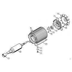 Genuine Stihl RE530 W / A - Electric motor