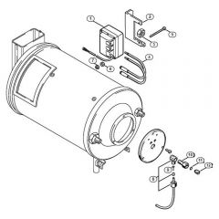 Genuine Stihl RE530 W / H - Burner X 22 947 639