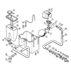 Genuine Stihl RE530 W / O - Water tank