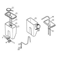 Genuine Stihl RE530 W / P - Water tank  X 35 799 999