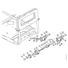 Genuine Stihl RE530 W / S - Metering valve