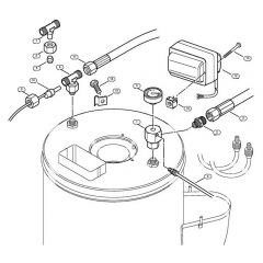 Genuine Stihl RE551 PLUS / M - Heat exchanger, ignition transformer