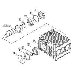 Genuine Stihl RE581 / C - Pump, cam