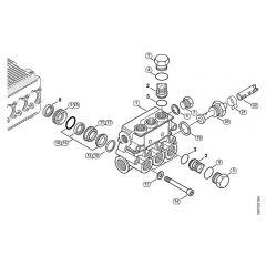 Genuine Stihl RE581 / E - Valve block