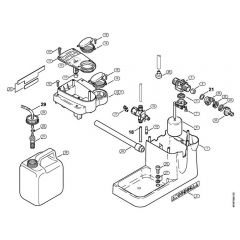 Genuine Stihl RE581 / J - Water tank