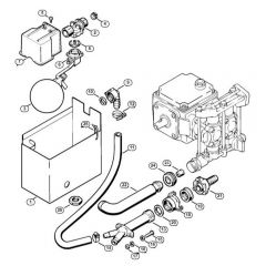 Genuine Stihl RE600 W / L - Water tank