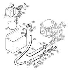 Genuine Stihl RE630 W / L - Water tank