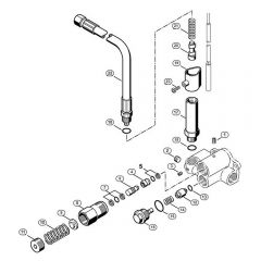 Genuine Stihl RE640 W / J - Regulation valve block