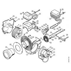 Genuine Stihl RE640 W / O - Burner X 35 800 836