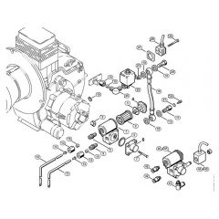 Genuine Stihl RE640 W / Q - Fuel pump  X 35 751 174