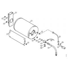 Genuine Stihl RE660 W / F - Heat exchanger