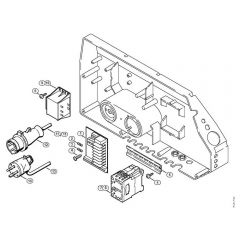 Genuine Stihl RE660 W / L - Control box