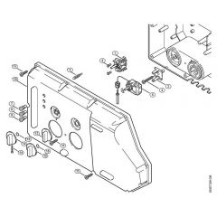 Genuine Stihl RE660 W / M - Instrument panel