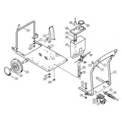 Genuine Stihl RE660 W / O - Chassis